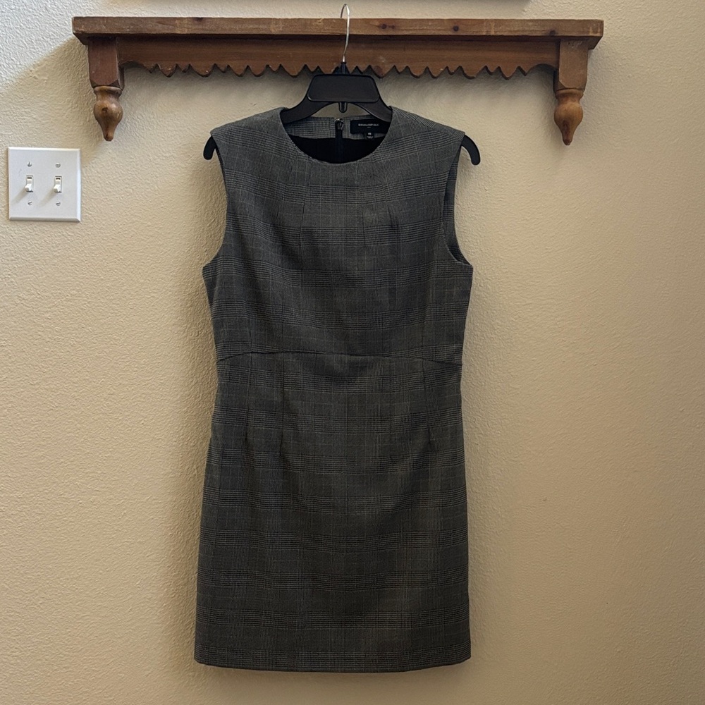 Banana Republic Charcoal Mini Dress
